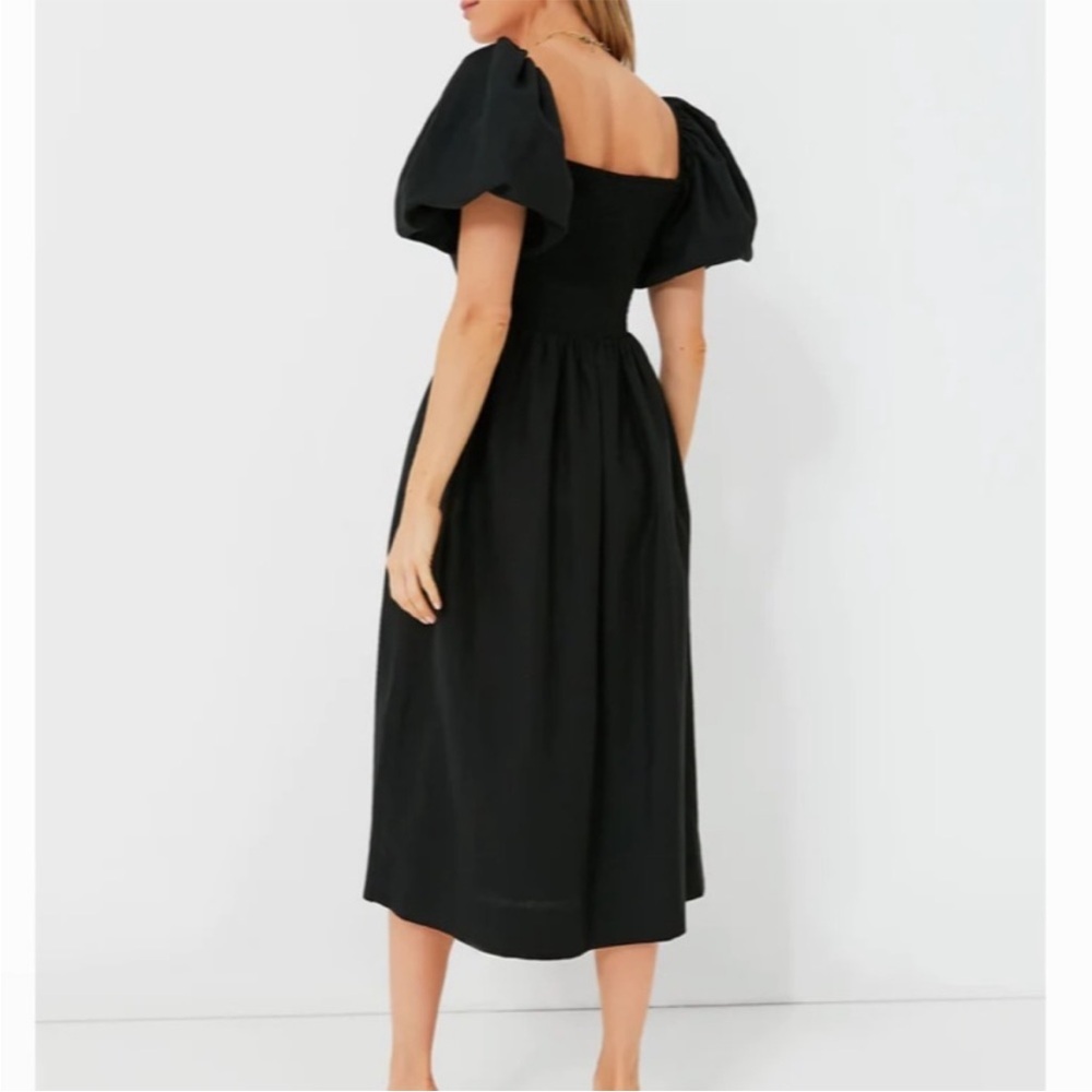Pomander Place Alexis midi dress in black - Picture 4 of 11